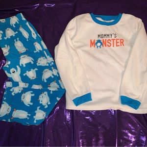 Carter’s little boys pajama set